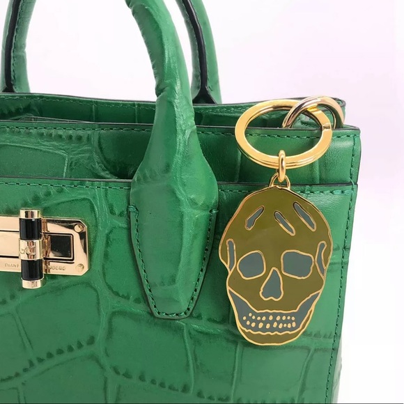 Alexander McQueen Accessories - Alexander McQueen Auth Skull Key Chain Charm NWOT